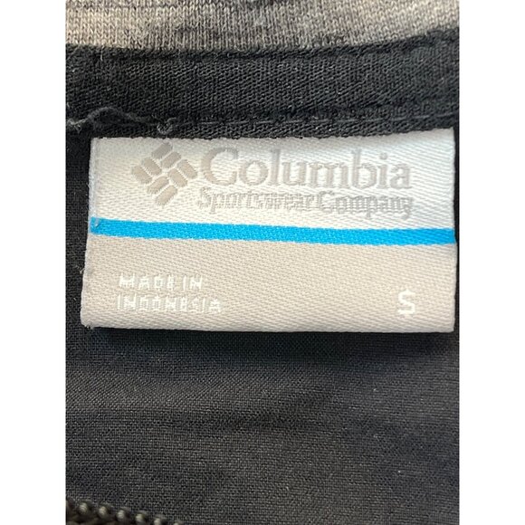 Columbia Mens‎ Hooded Zip-Up Jacket Size S Gray & Black Nylon/Polyester - Picture 5 of 7